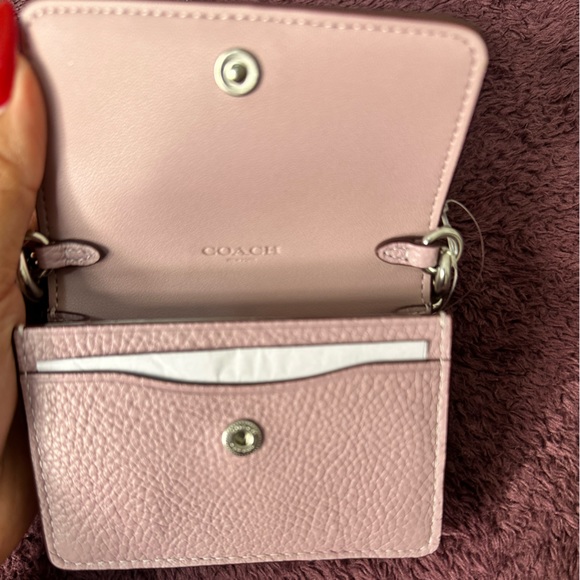 Coach Leather Card Case - Picture 2 of 3